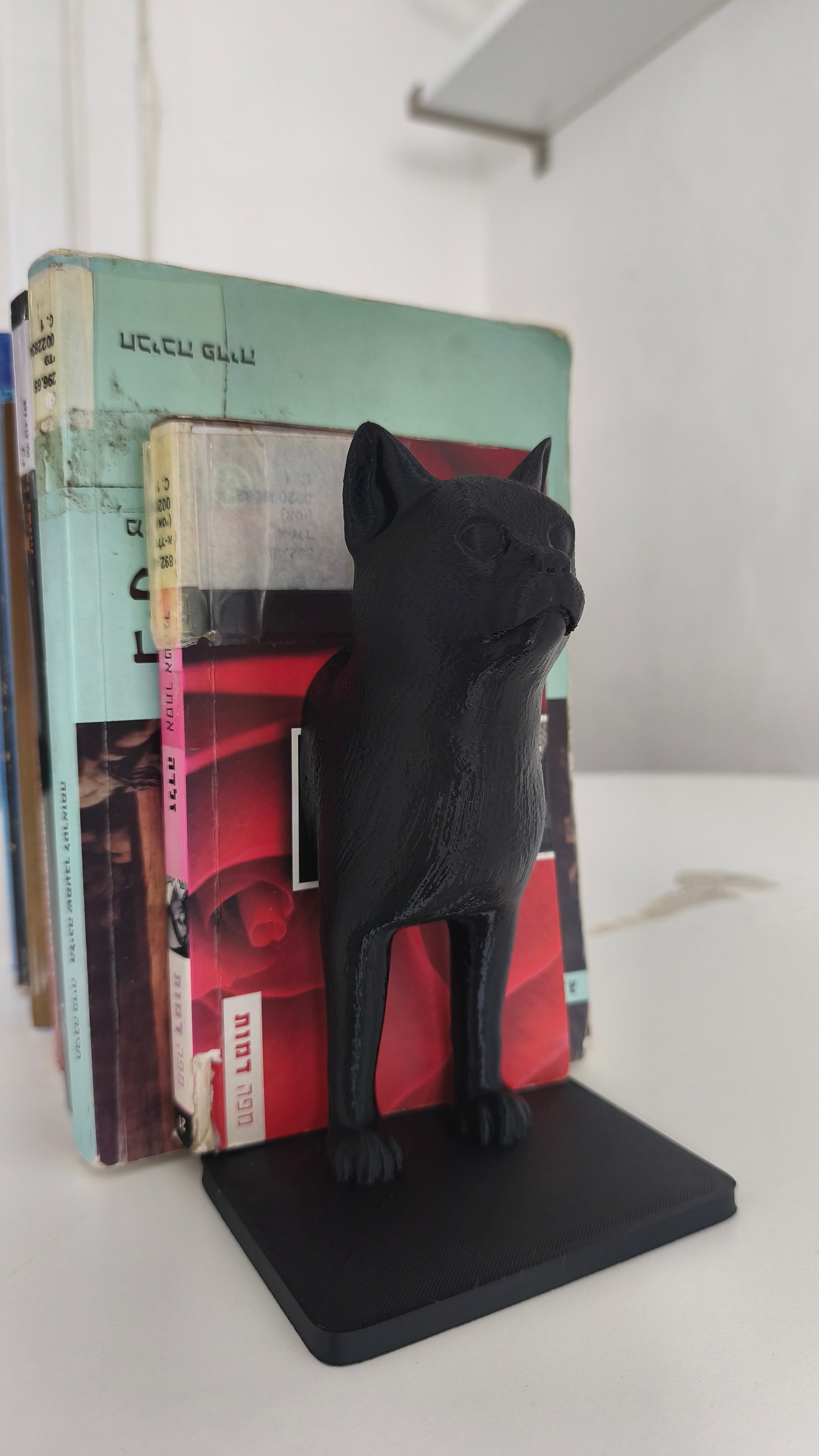 CAT BOOKENDS – Buchstützen im Katzendesign (3D-Druck)