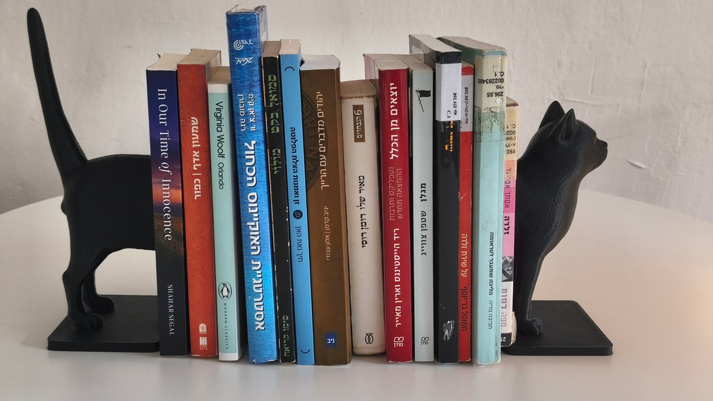 CAT BOOKENDS – Buchstützen im Katzendesign (3D-Druck)