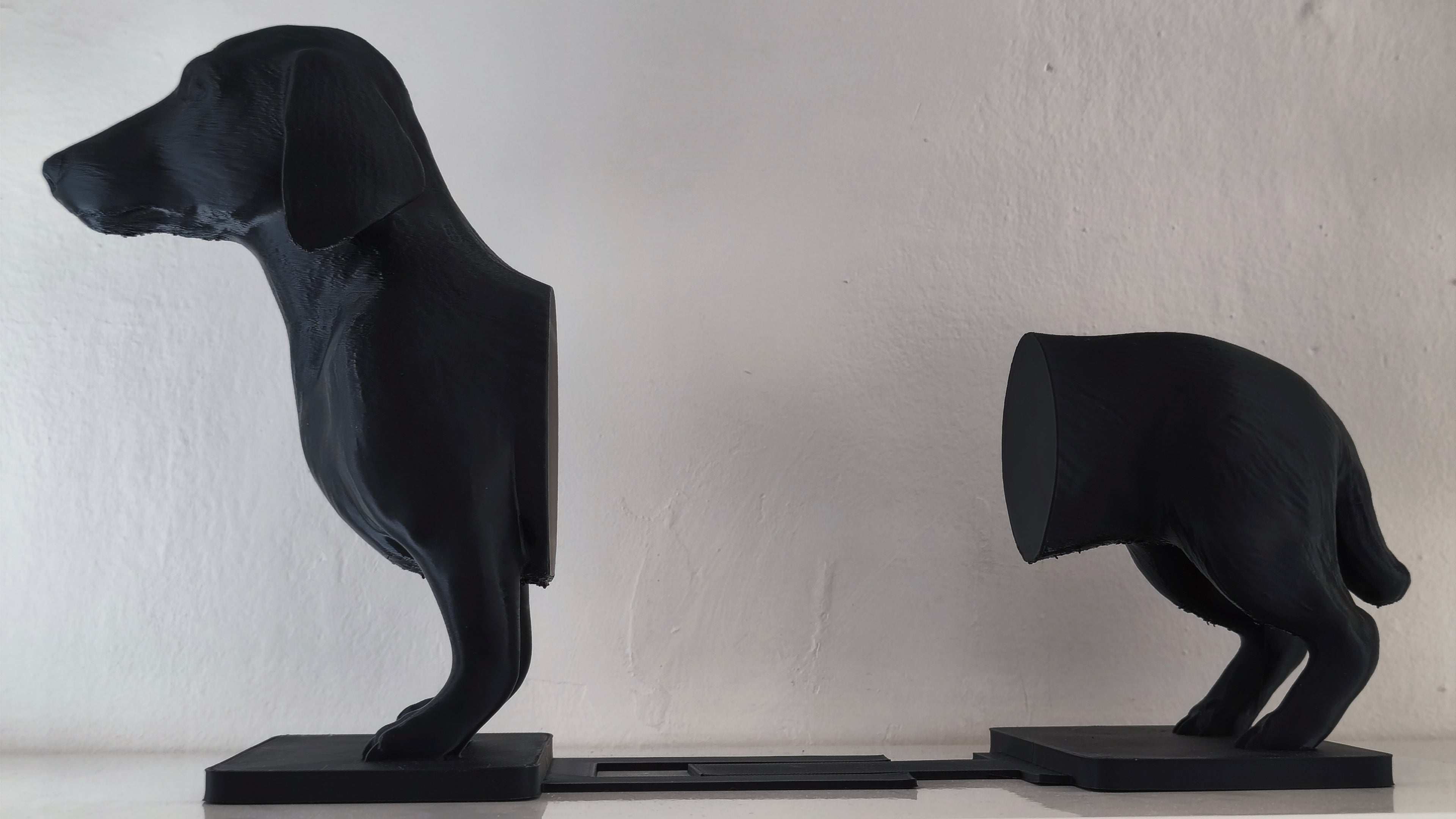 DOG BOOKENDS – Buchstützen im Hundedesign (3D-Druck)