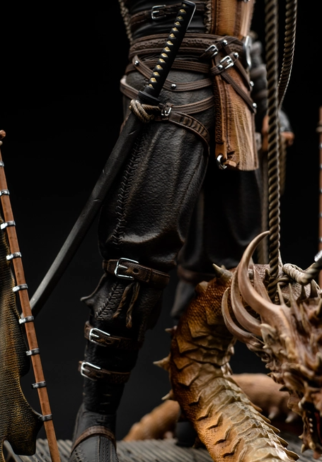 Scorpion Mortal Kombat Figur Fan Art-3D Druck- Maßstab 1:6